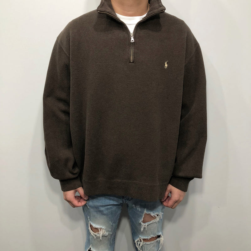 Polo Ralph Lauren Knit Quarter Zip (L/BIG/SHORT)