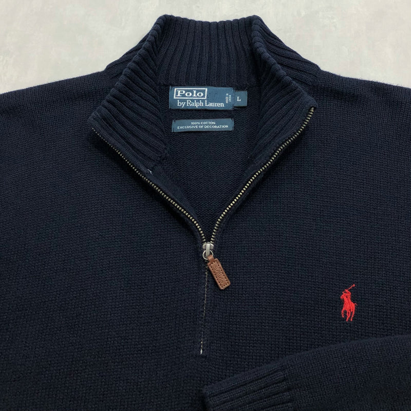 Polo Ralph Lauren Knit Quarter Zip (L)