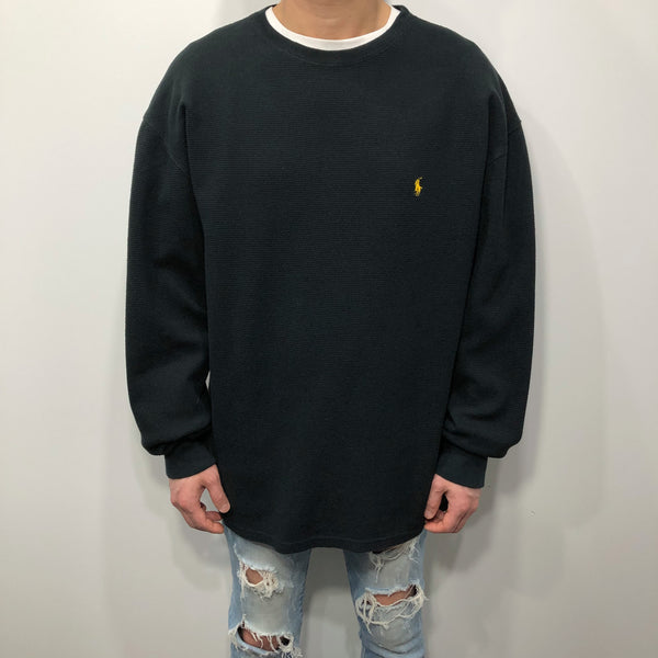 Polo Ralph Lauren Mini Waffle T-Shirt Long Sleeved (XL)