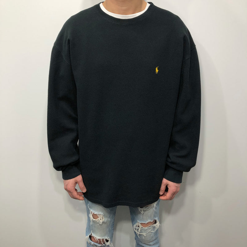 Polo Ralph Lauren Mini Waffle T-Shirt Long Sleeved (XL)