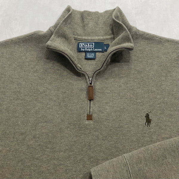 Polo Ralph Lauren Knit Quarter Zip (L)