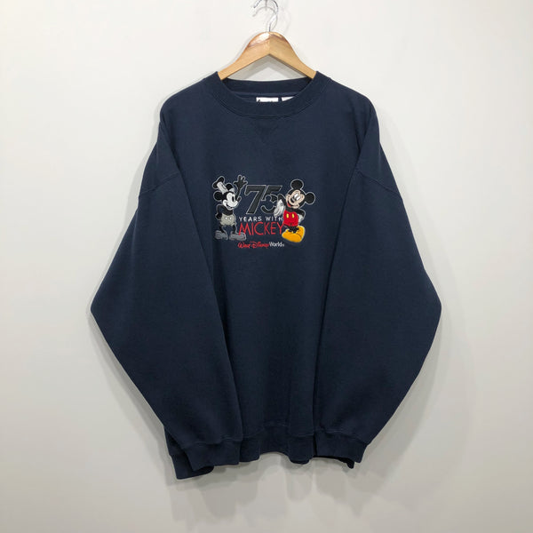 Vintage Disney Sweatshirt Mickey (2XL/BIG/TALL)