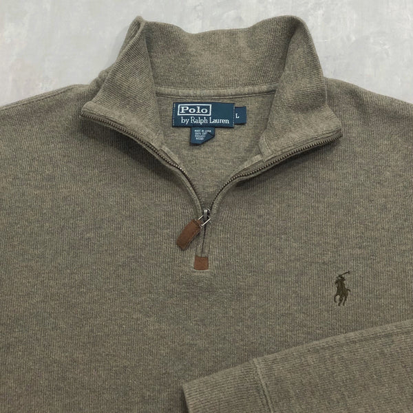 Polo Ralph Lauren Knit Quarter Zip (L/SHORT)