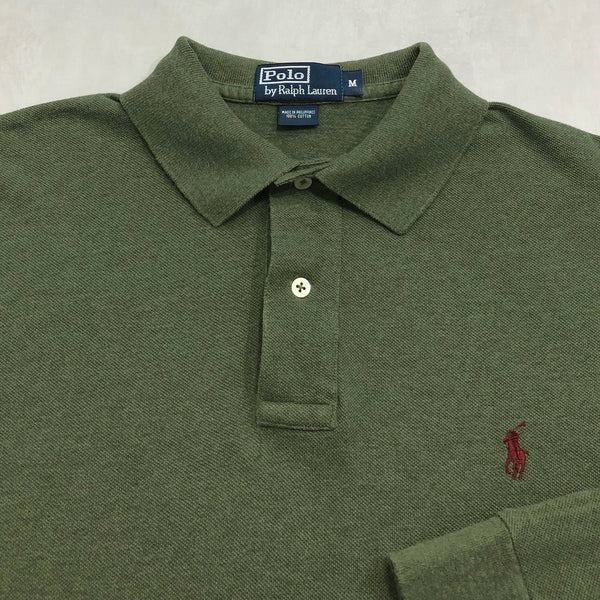 Polo Ralph Lauren Polo Shirt Long Sleeved (M-L)
