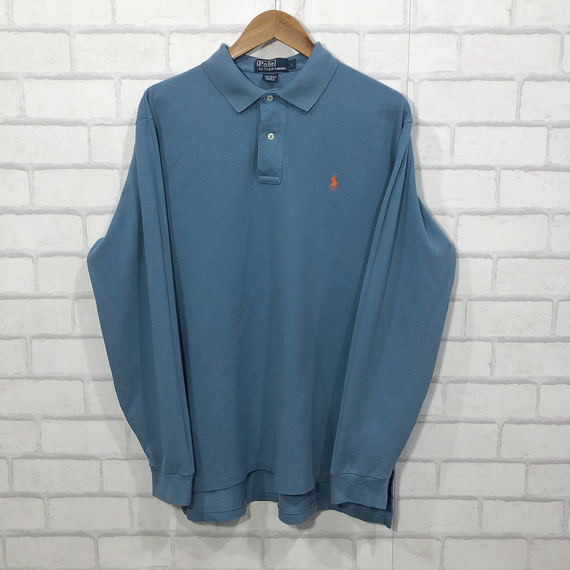 Polo Ralph Lauren Polo Shirt Long Sleeved (L)