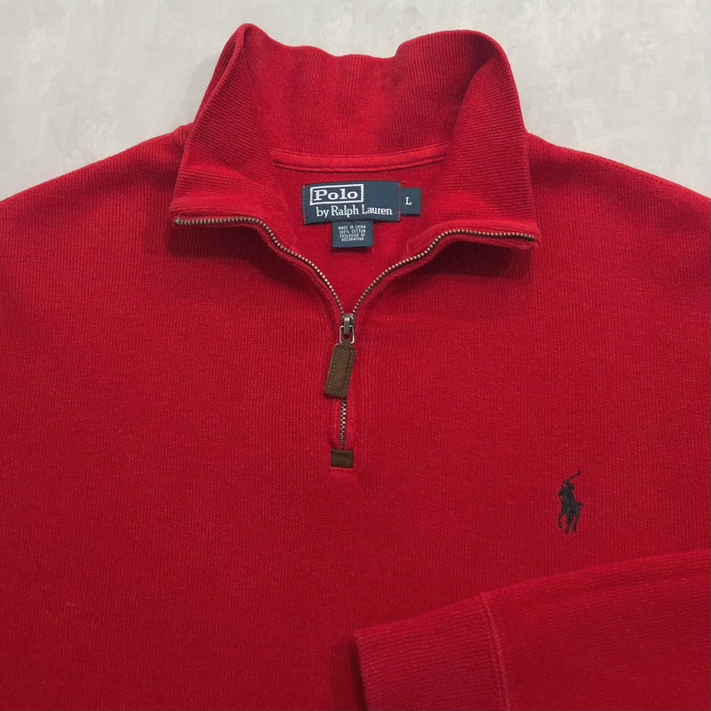 Polo Ralph Lauren Knit Quarter Zip (L)