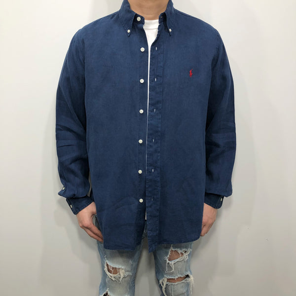 Polo Ralph Lauren Linen Shirt (M)