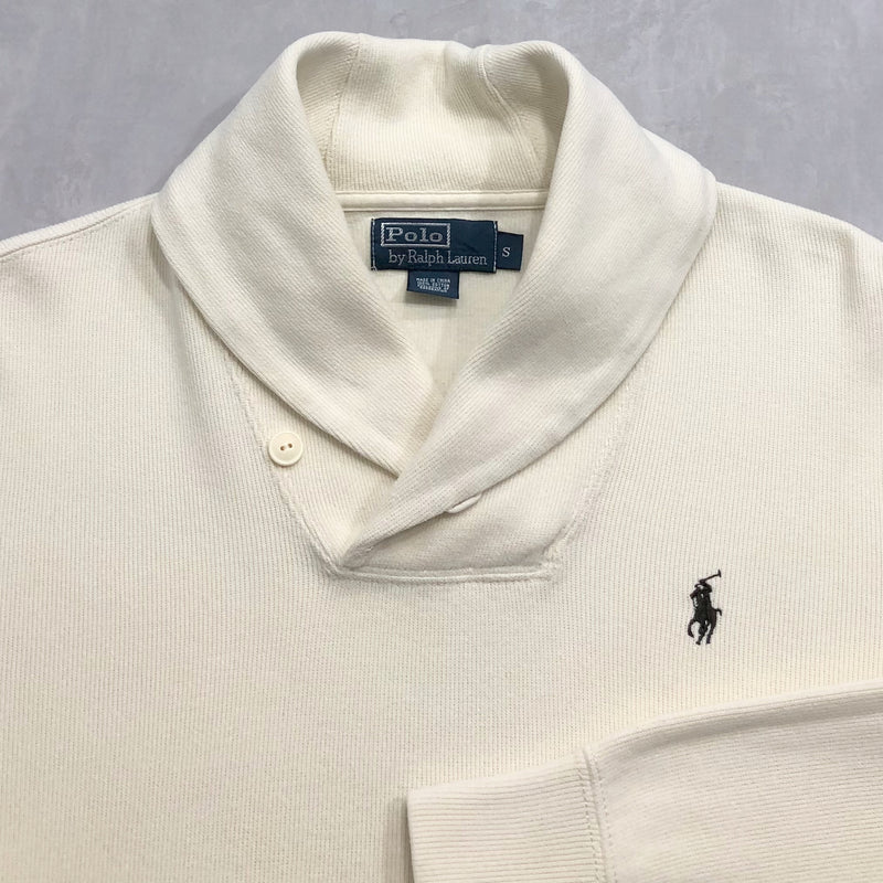 Polo Ralph Lauren Shawl Knit Sweater (S/SHORT)