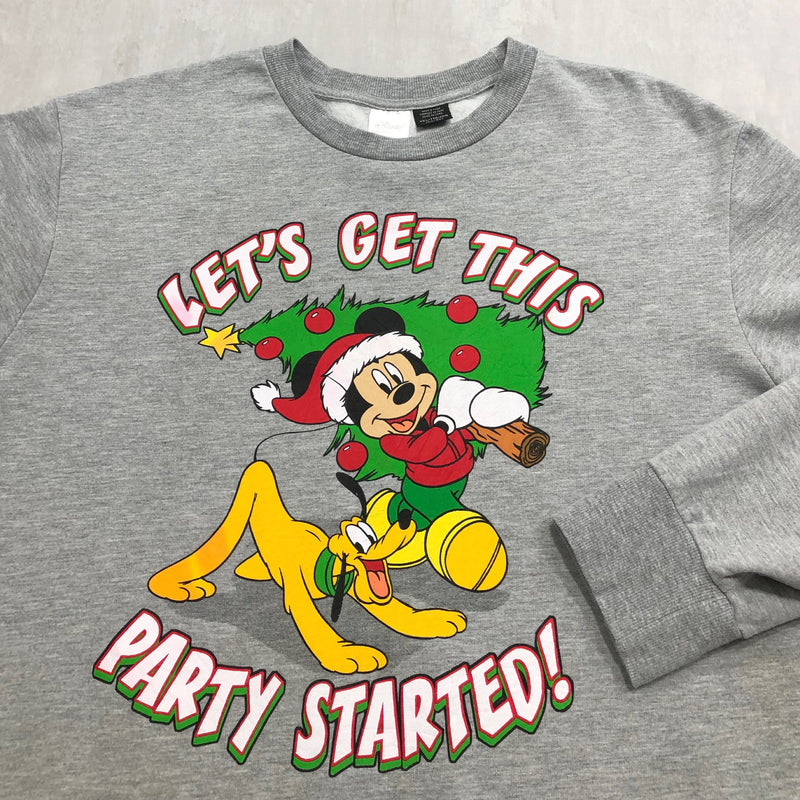 Disney Sweatshirt Let's Get This Party Started (2XL)