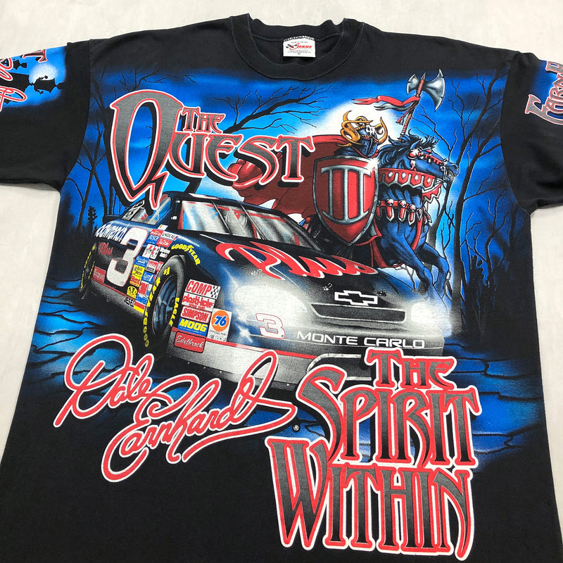 Vintage Chase Nascar T-Shirt 1998 Goodwrench #3 Dale Earnhardt USA (XL)
