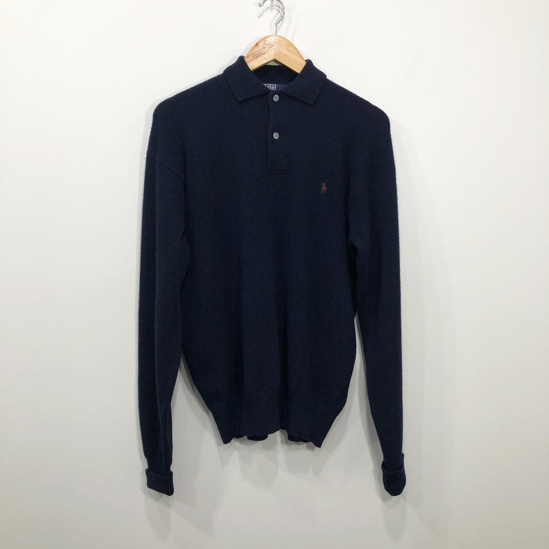 Vintage Polo Ralph Lauren Wool Knit Sweater (M)