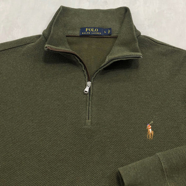 Polo Ralph Lauren Knit Quarter Zip (L)