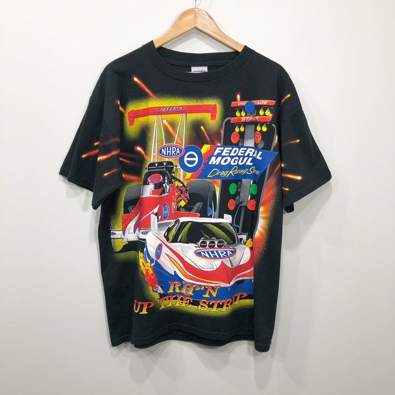 Tultex NHRA T-Shirt Federal Mogul Drag Racing Series (L)