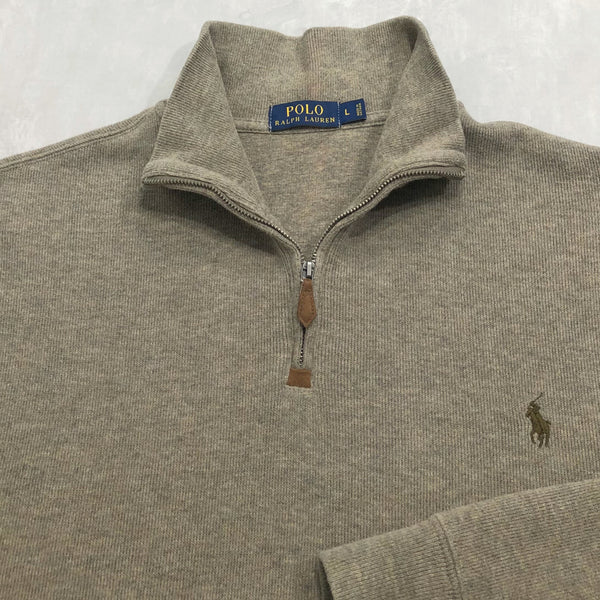 Polo Ralph Lauren Knit Quarter Zip (L/BIG-XL)