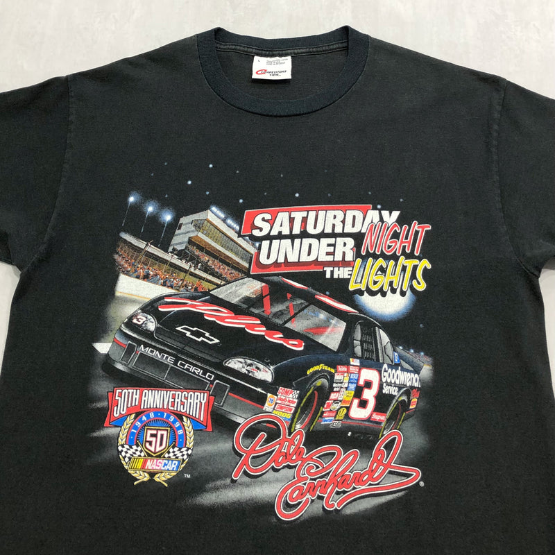 Competitors View Nascar T-Shirt 1998 Dale Earnhardt USA (L)