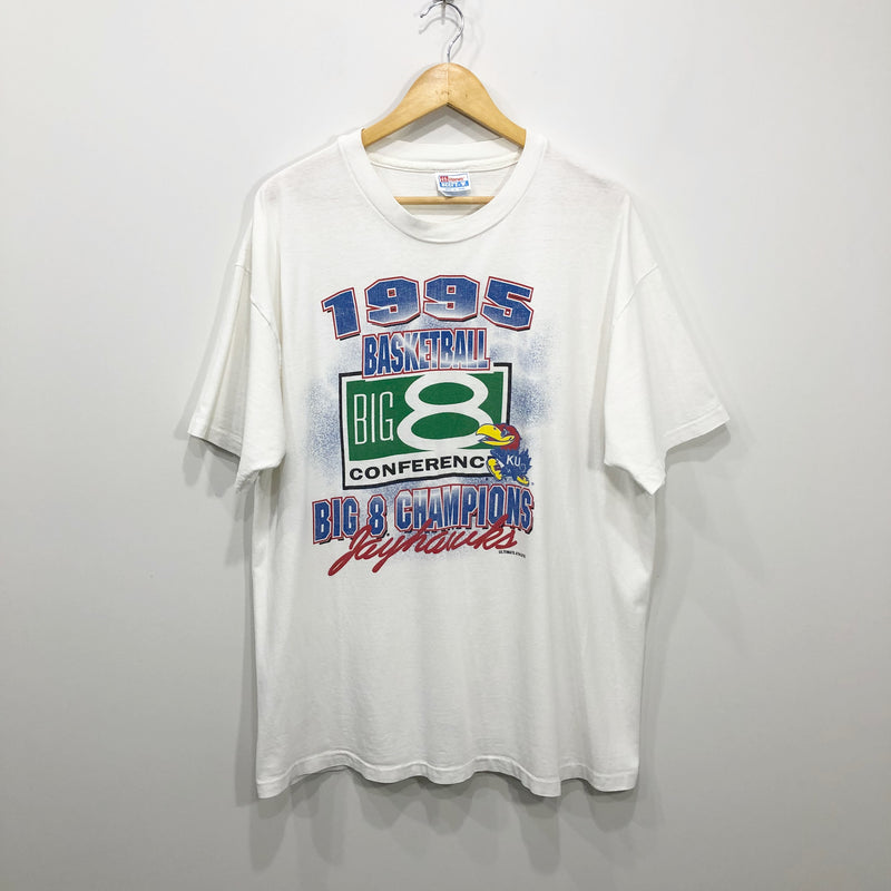 Vintage Hanes T-Shirt 1995 Kansas Uni USA (XL)