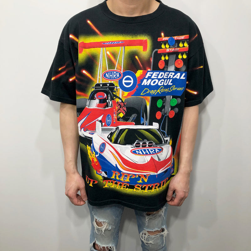 Tultex NHRA T-Shirt Federal Mogul Drag Racing Series (L)
