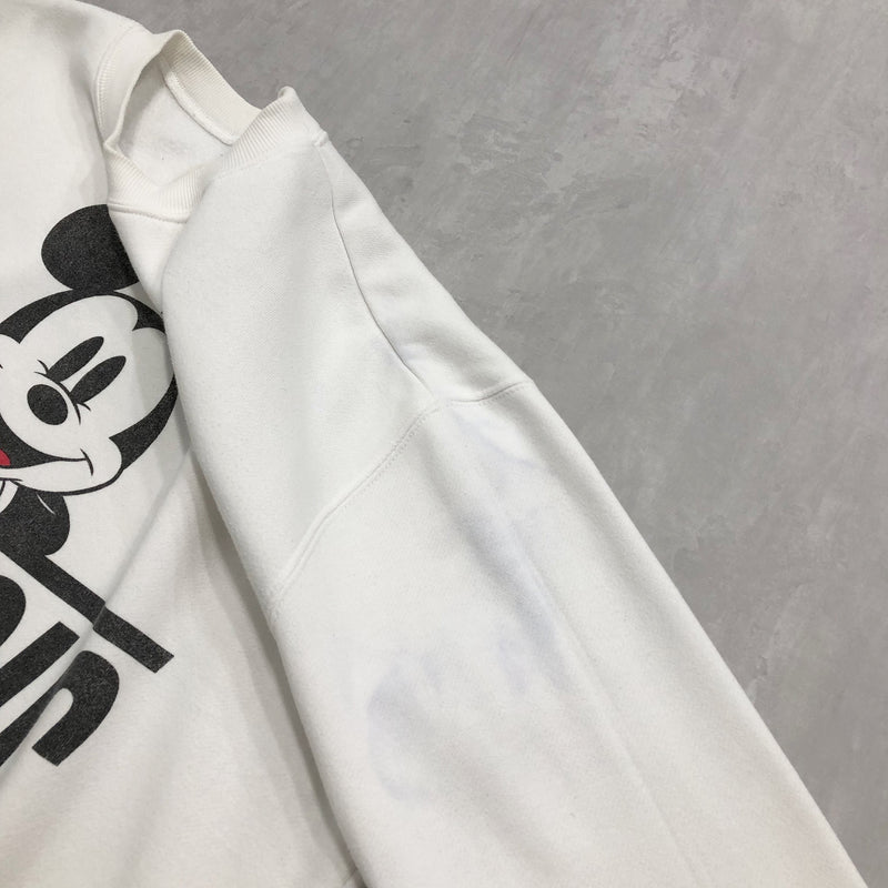 Vintage Disney Fleeced Sweatshirt Mickey Classic (S/SHORT)