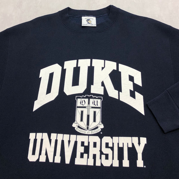 Vintage Fleeced Sweatshirt Duke Uni USA (M)