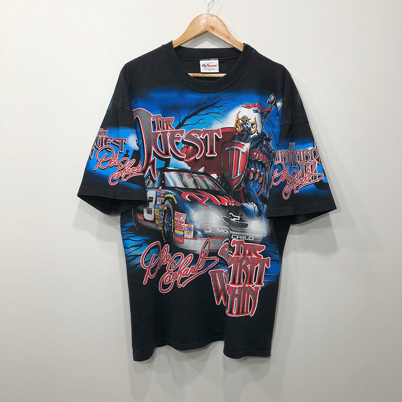 Vintage Chase Nascar T-Shirt 1998 Goodwrench #3 Dale Earnhardt USA (XL)