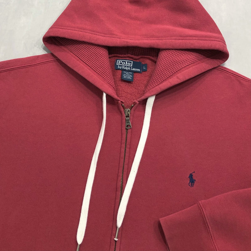 Polo Ralph Lauren Fleeced Hoodie Zip (XL/SHORT)