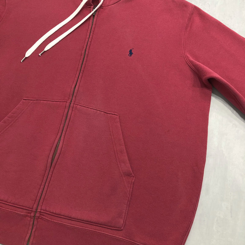 Polo Ralph Lauren Fleeced Hoodie Zip (XL/SHORT)