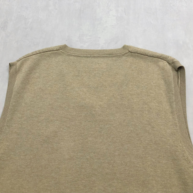 Tommy Hilfiger Knit Vest Lion Crest Logo (L/SHORT)