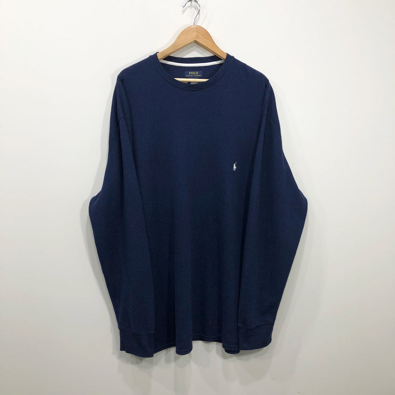 Polo Ralph Lauren Mini Waffle T-Shirt Long Sleeved (3XL/TALL)