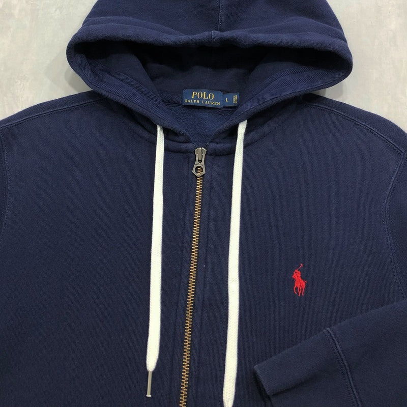 Polo Ralph Lauren Fleeced Hoodie Zip (L)