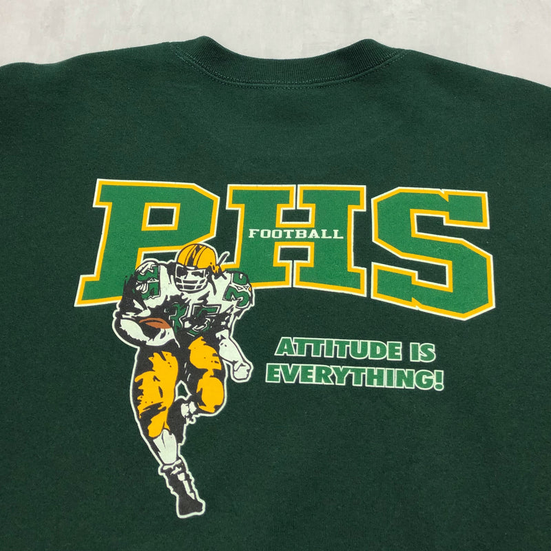 Fruit of the Loom Fleeced Sweatshirt PHS Football (3XL)
