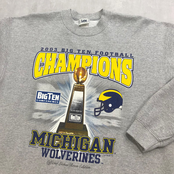 Lee Sweatshirt 2003 Michigan Uni Wolverines (M)