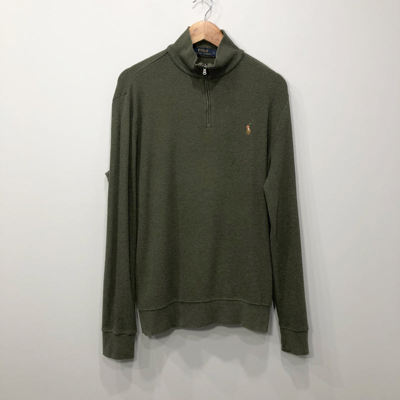 Polo Ralph Lauren Knit Quarter Zip (L)