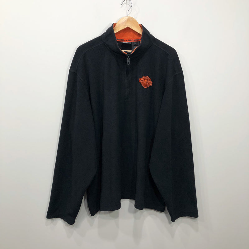 Harley Davidson Fleeced Quarter Zip (4XL)