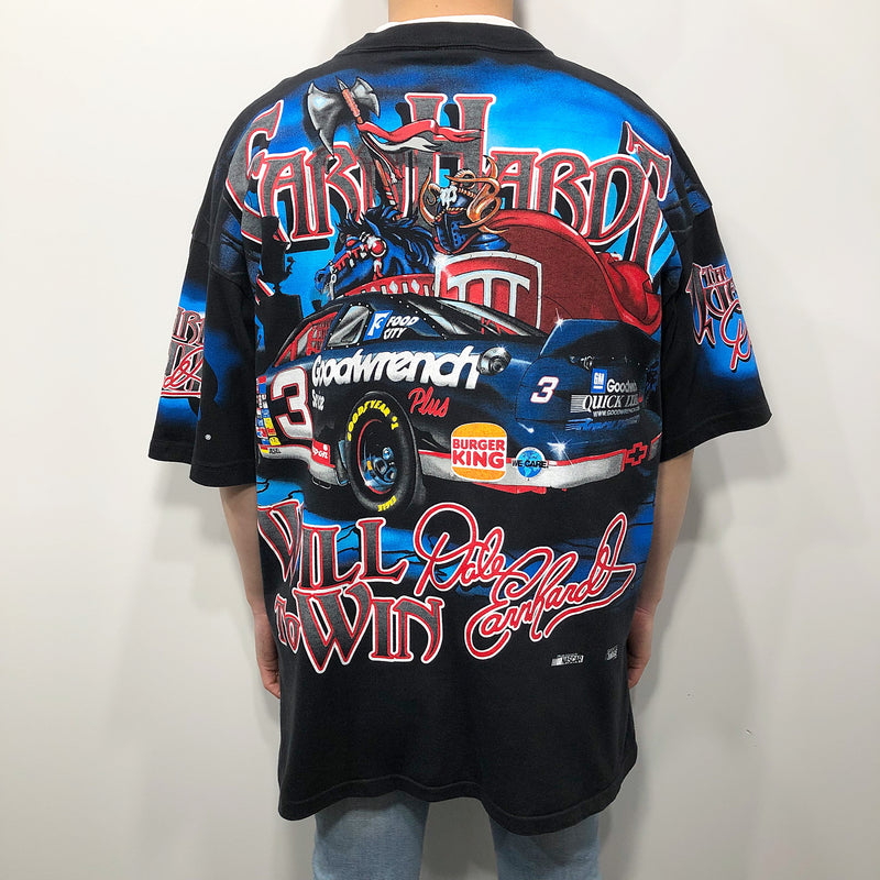 Vintage Chase Nascar T-Shirt 1998 Goodwrench #3 Dale Earnhardt USA (XL)