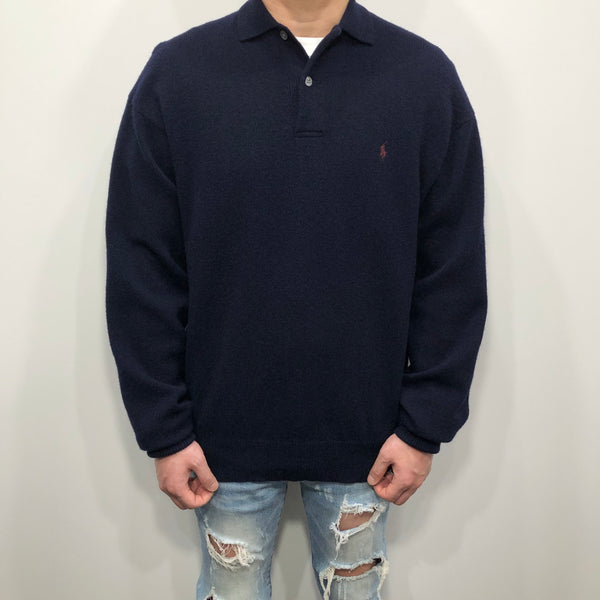 Vintage Polo Ralph Lauren Wool Knit Sweater (M)