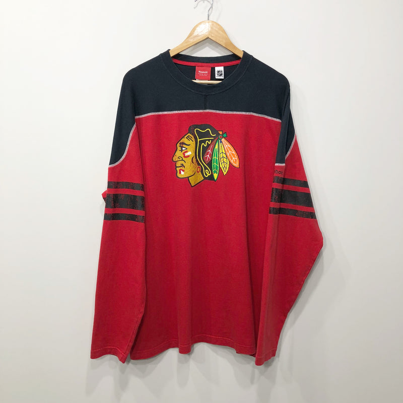 Reebok NHL T-Shirt Chicago Blackhawks (XL)