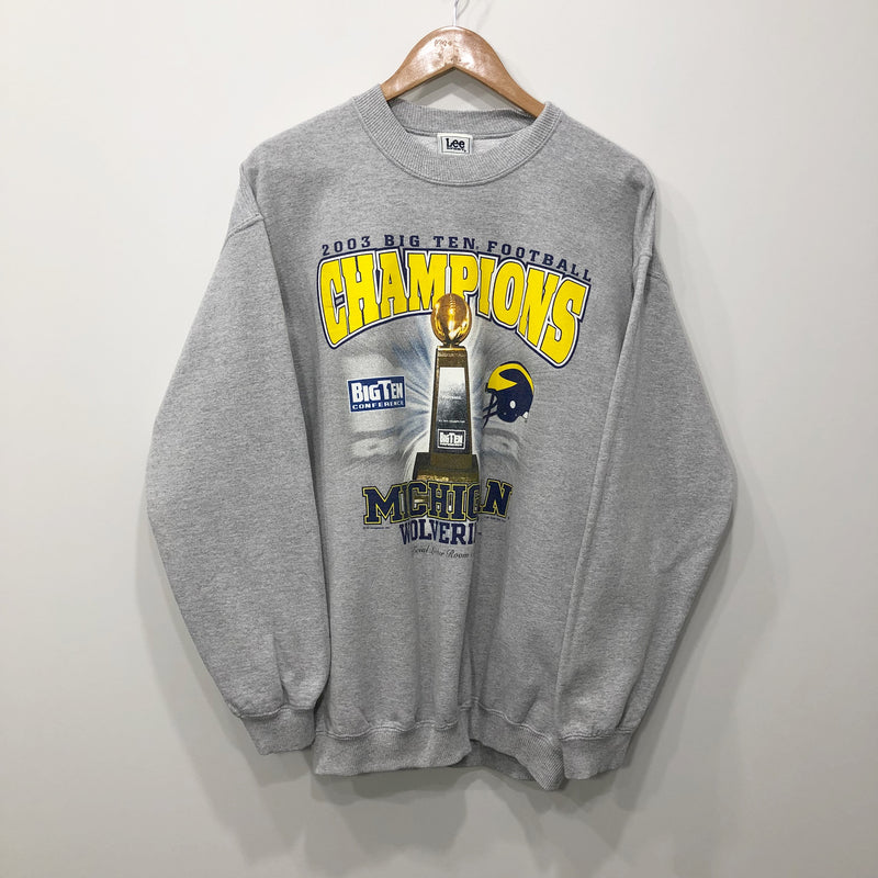 Lee Sweatshirt 2003 Michigan Uni Wolverines (M)