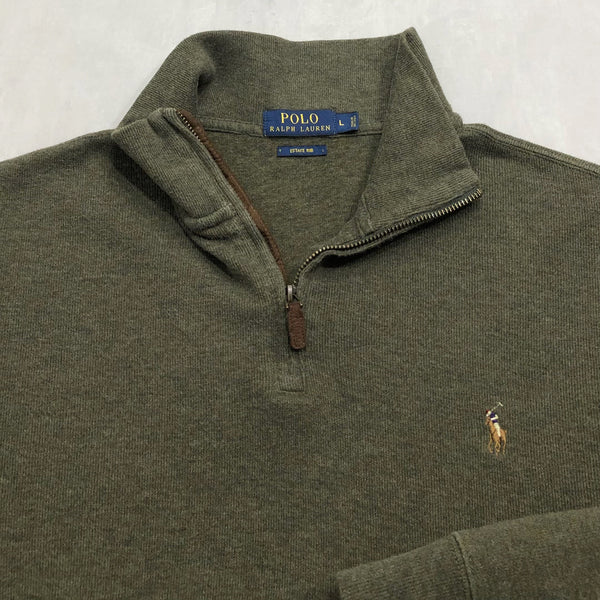 Polo Ralph Lauren Knit Quarter Zip (L)