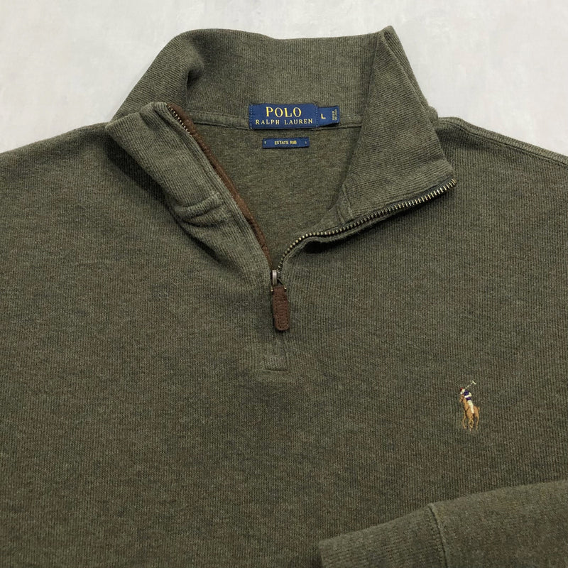 Polo Ralph Lauren Knit Quarter Zip (L)
