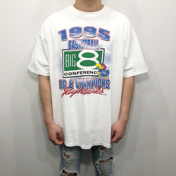 Vintage Hanes T-Shirt 1995 Kansas Uni USA (XL)