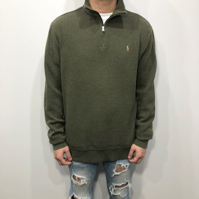Polo Ralph Lauren Knit Quarter Zip (L)