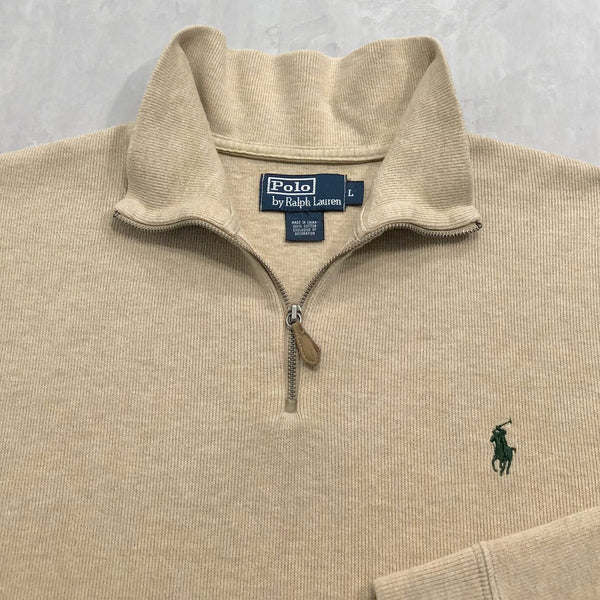 Polo Ralph Lauren Knit Quarter Zip (L/SHORT)