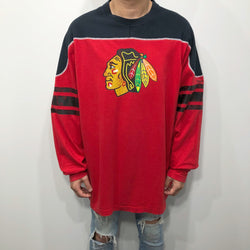 Reebok NHL T-Shirt Chicago Blackhawks (XL)