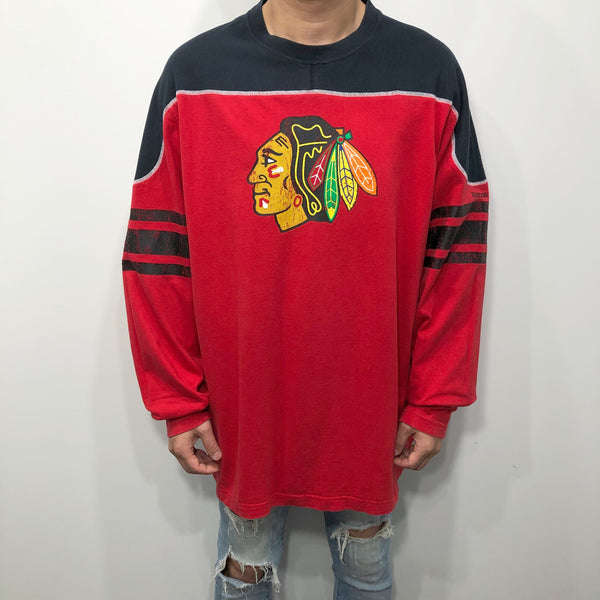 Reebok NHL T-Shirt Chicago Blackhawks (XL)