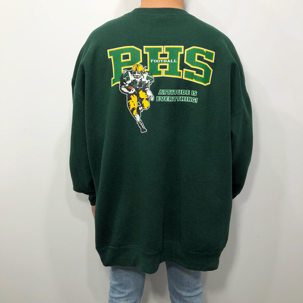 Fruit of the Loom Fleeced Sweatshirt PHS Football (3XL)
