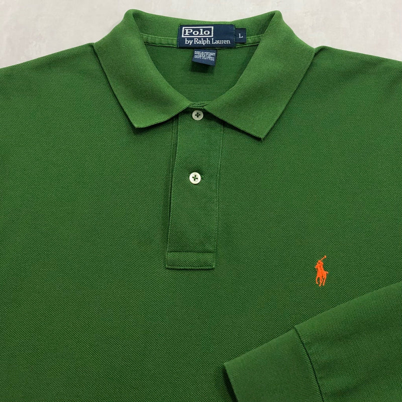 Polo Ralph Lauren Polo Shirt Long Sleeved (L)