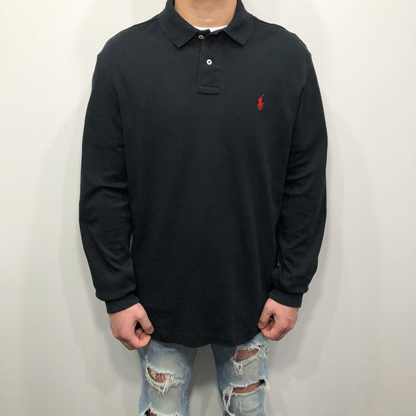 Polo Ralph Lauren Polo Shirt Long Sleeved (L)