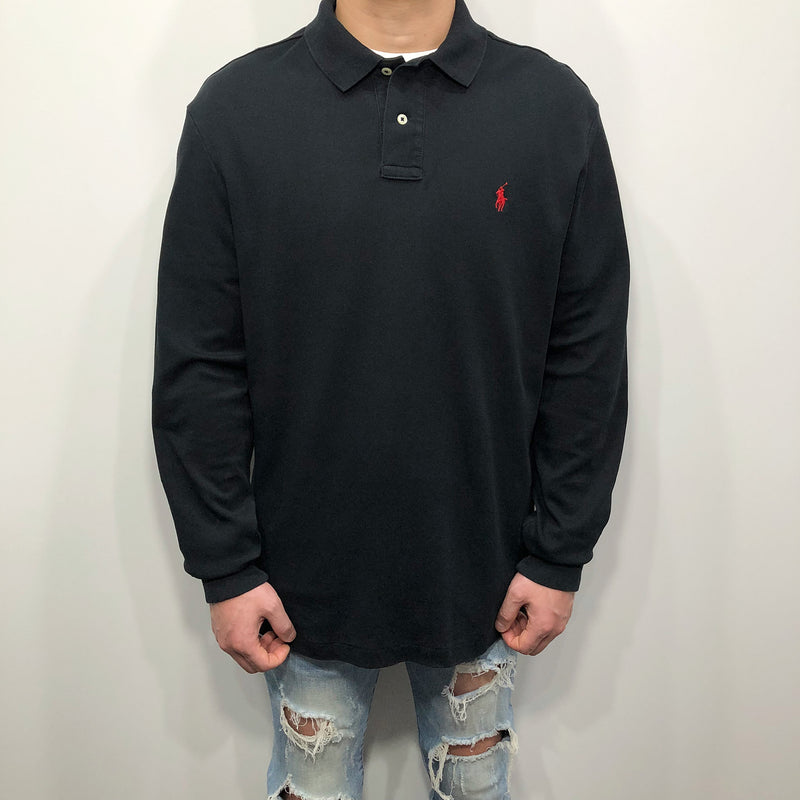 Polo Ralph Lauren Polo Shirt Long Sleeved (L)