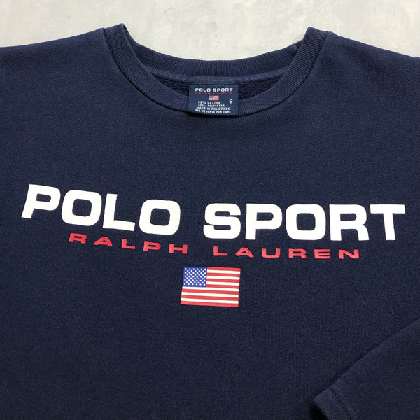 Vintage Polo Sport Ralph Lauren Fleeced Sweatshirt (W/S)