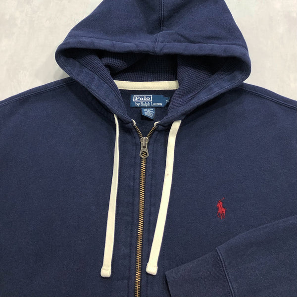 Polo Ralph Lauren Fleeced Hoodie Zip (XL/SHORT)